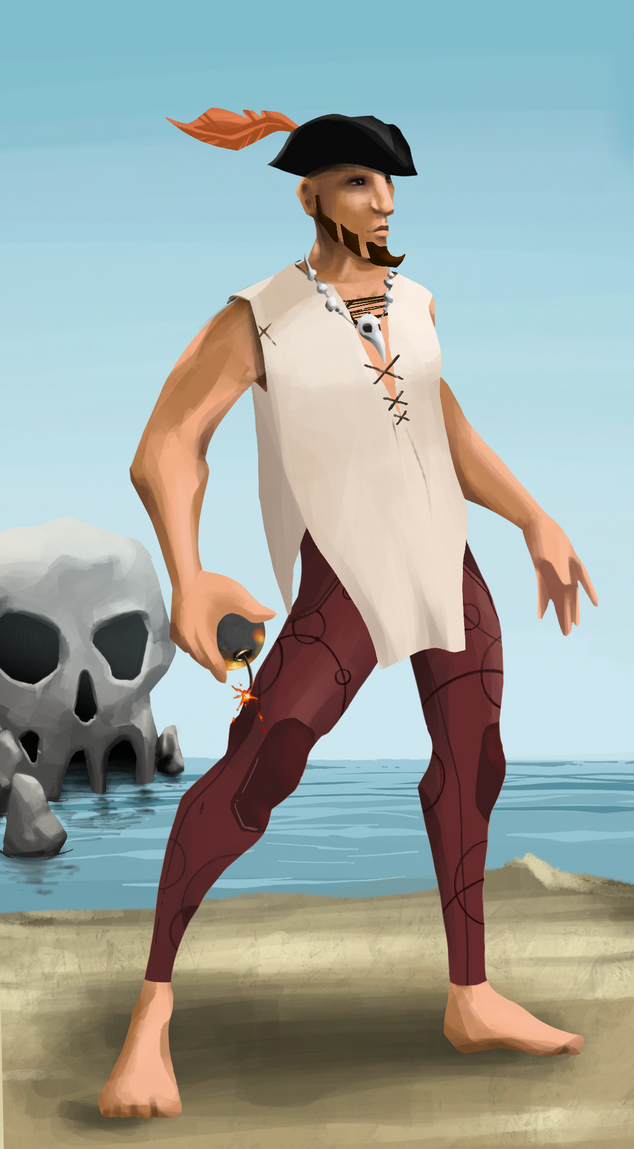 AlgoSeas Pirate #2681 NFT on Algorand