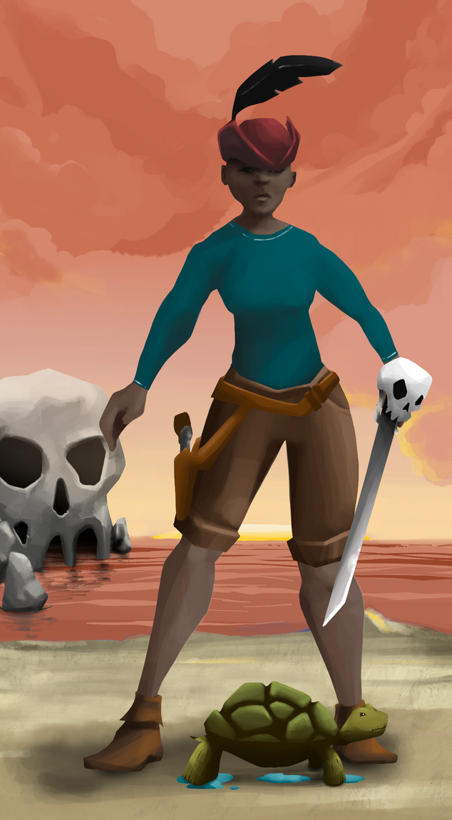 AlgoSeas Pirate #26815 NFT on Algorand