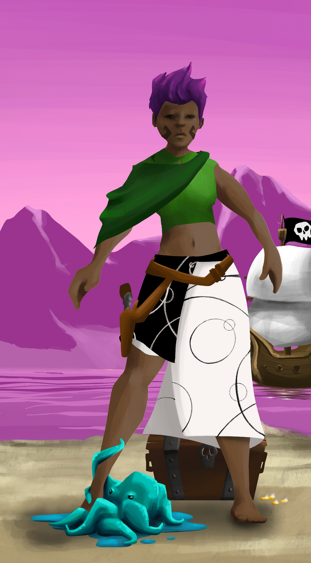 AlgoSeas Pirate #26821 NFT on Algorand