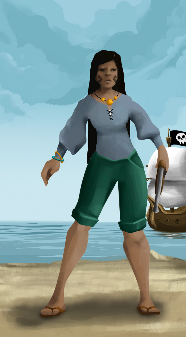 AlgoSeas Pirate #26822 NFT on Algorand