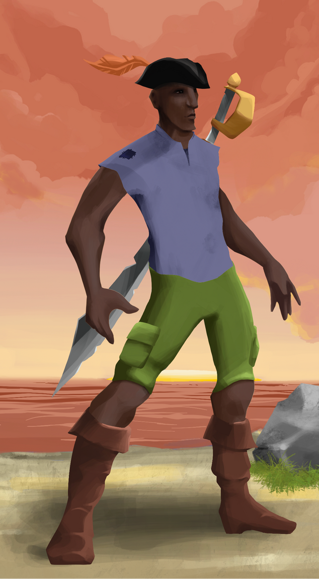 AlgoSeas Pirate #26836 NFT on Algorand