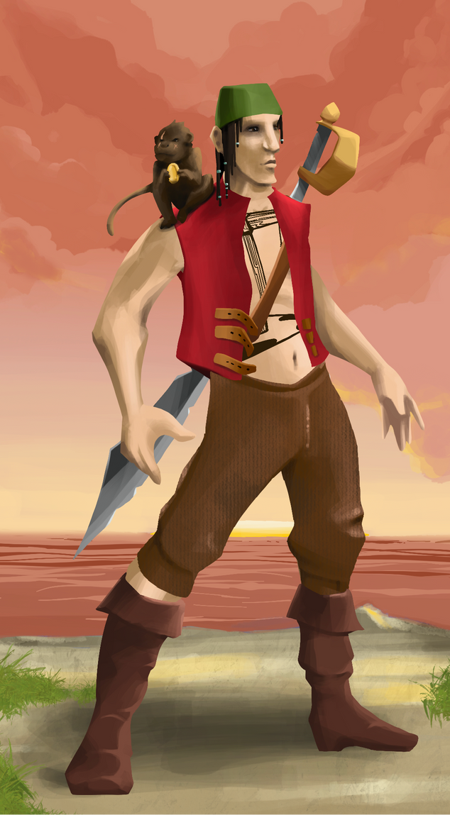 AlgoSeas Pirate #26857 NFT on Algorand