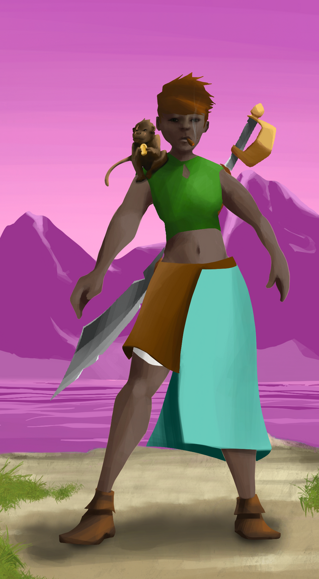 AlgoSeas Pirate #26858 NFT on Algorand