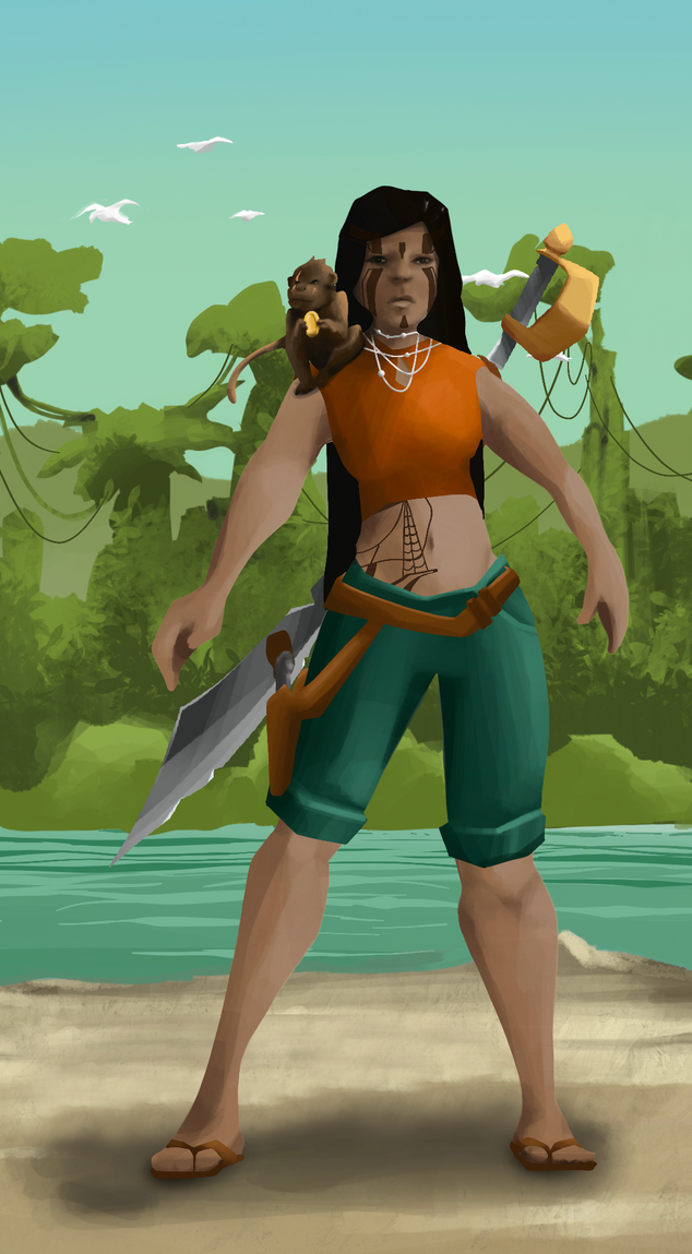 AlgoSeas Pirate #26870 NFT on Algorand