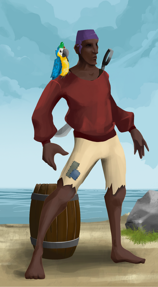 AlgoSeas Pirate #26892 NFT on Algorand