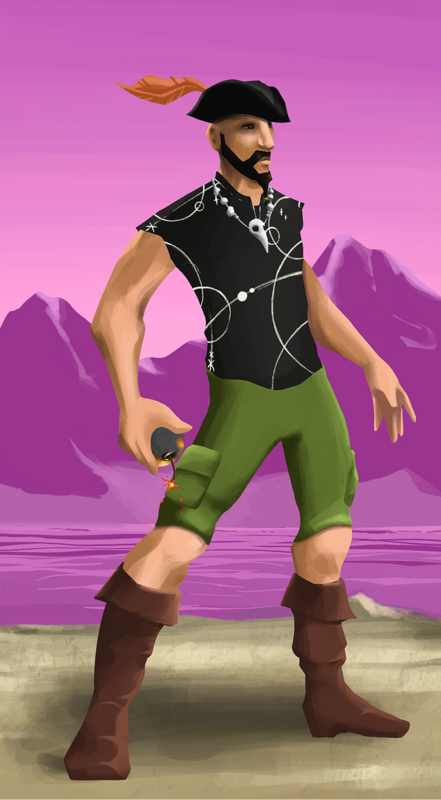 AlgoSeas Pirate #26898 NFT on Algorand