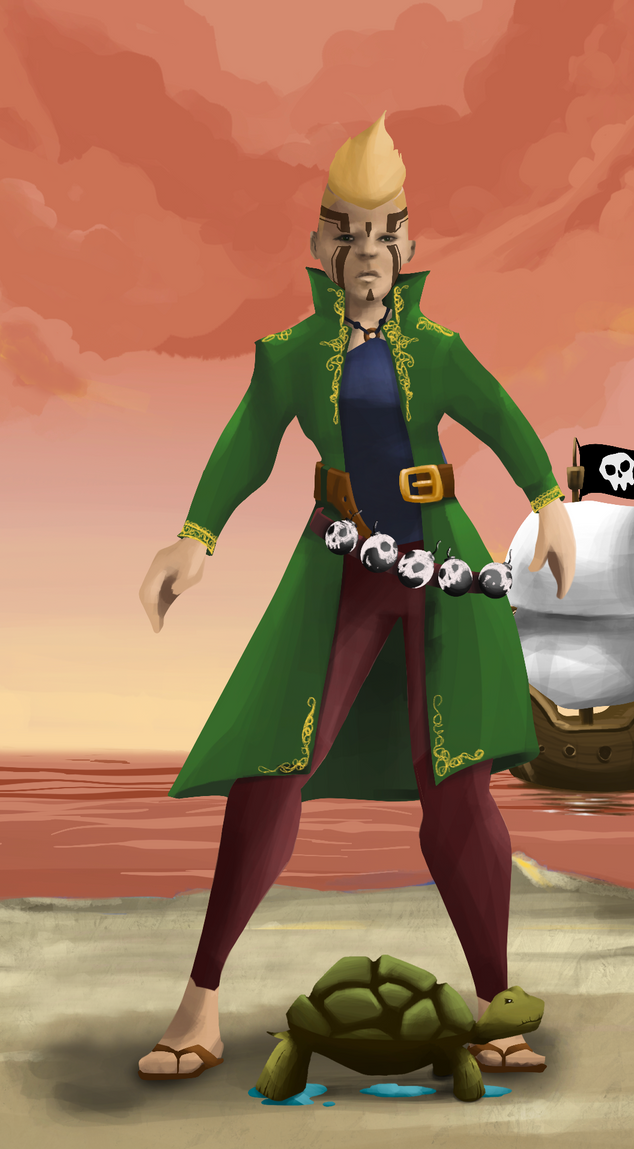 AlgoSeas Pirate #26905 NFT on Algorand