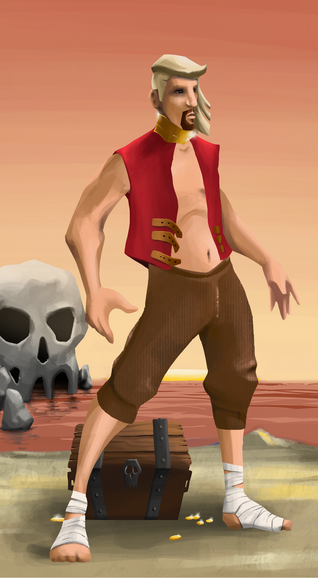 AlgoSeas Pirate #26910 NFT on Algorand