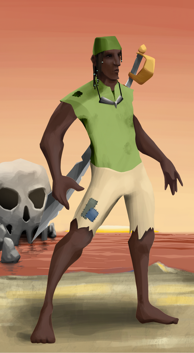 AlgoSeas Pirate #26916 NFT on Algorand