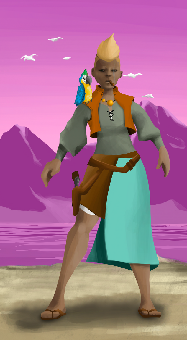 AlgoSeas Pirate #26948 NFT on Algorand