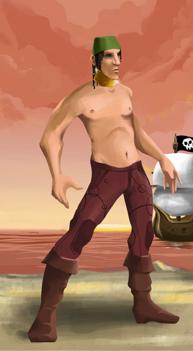 AlgoSeas Pirate #26954 NFT on Algorand