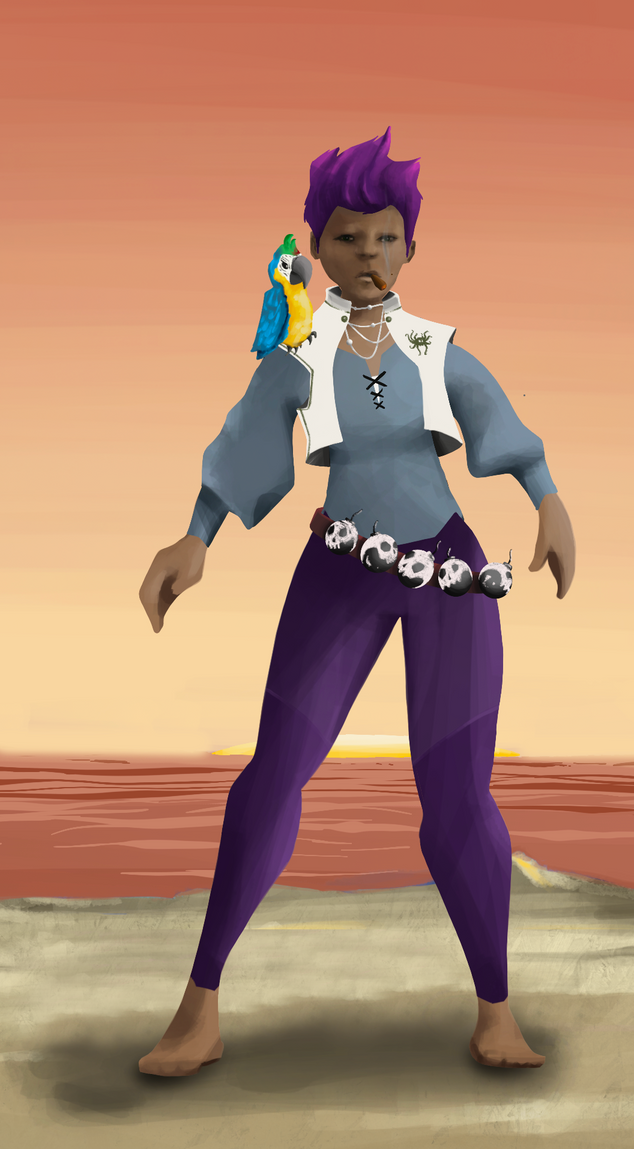 AlgoSeas Pirate #2700 NFT on Algorand