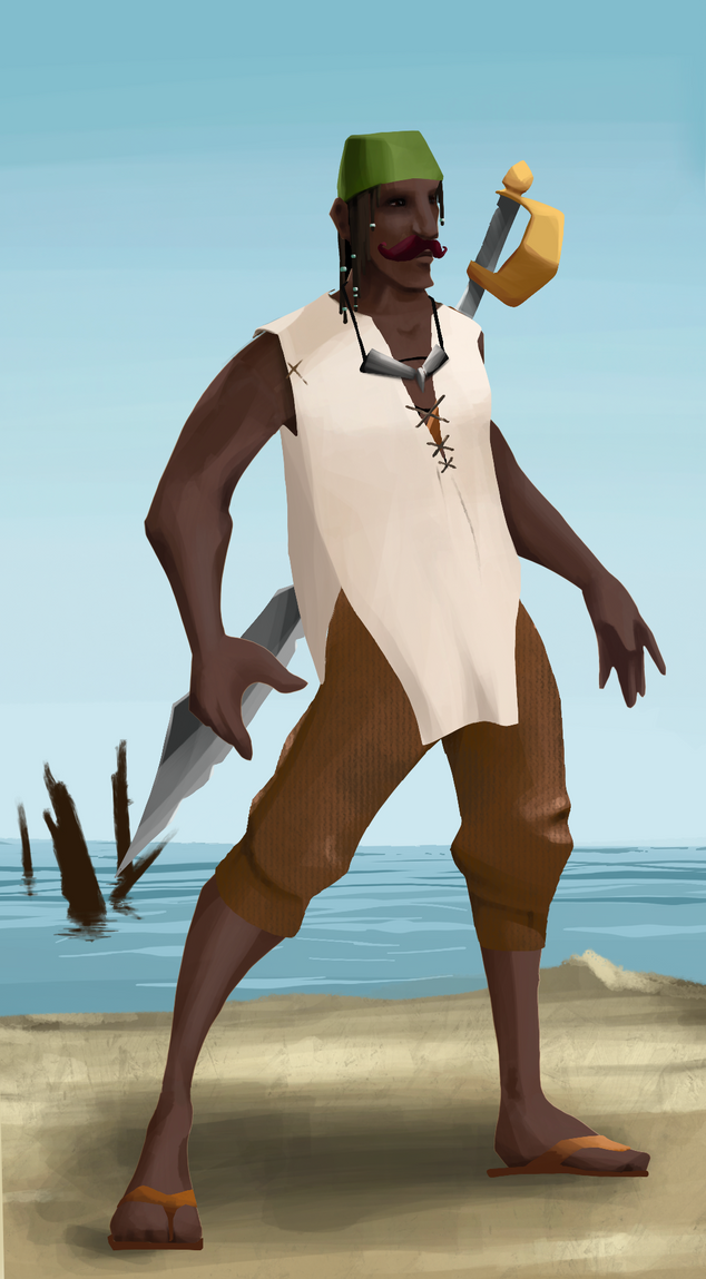 AlgoSeas Pirate #27000 NFT on Algorand