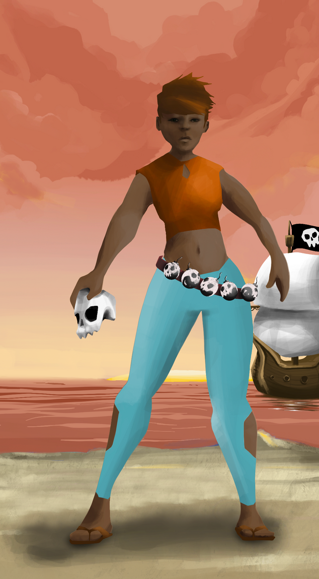 AlgoSeas Pirate #27023 NFT on Algorand