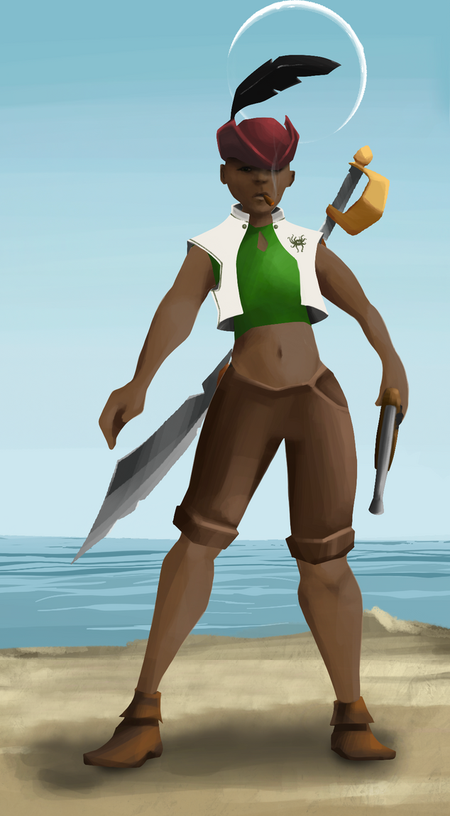 AlgoSeas Pirate #27031 NFT on Algorand