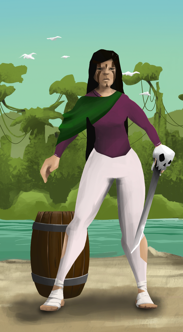 AlgoSeas Pirate #27034 NFT on Algorand