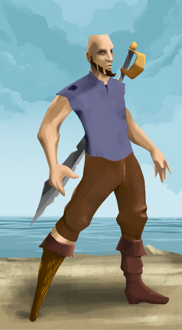 AlgoSeas Pirate #27035 NFT on Algorand