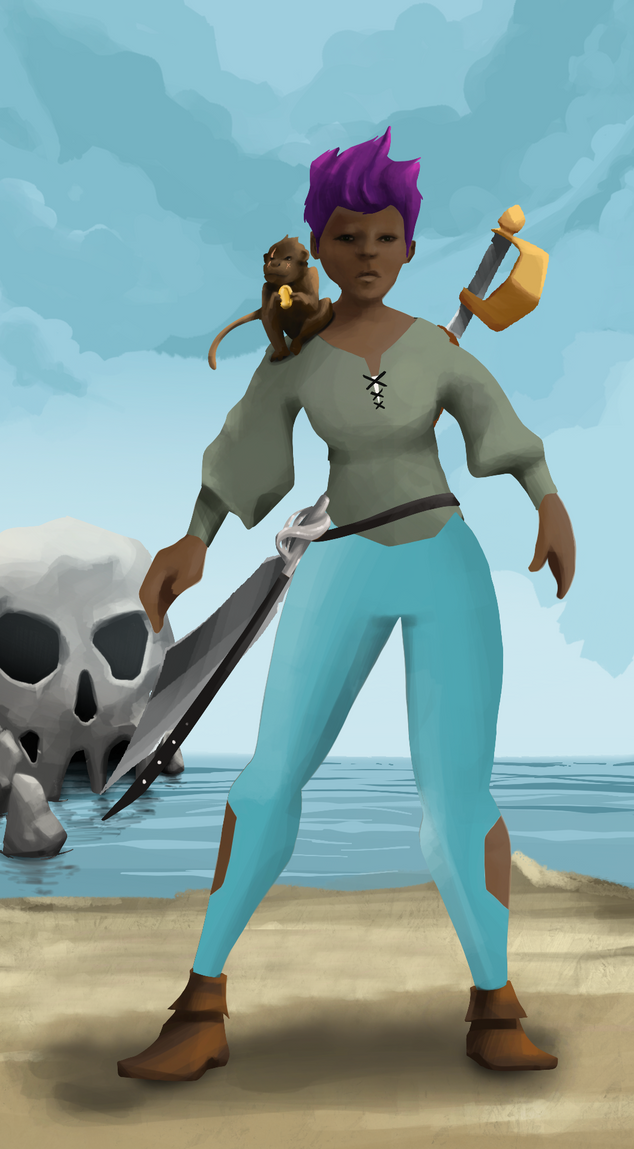 AlgoSeas Pirate #27040 NFT on Algorand