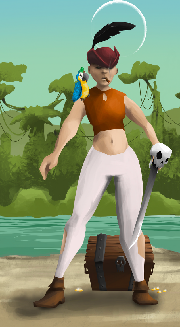 AlgoSeas Pirate #27042 NFT on Algorand