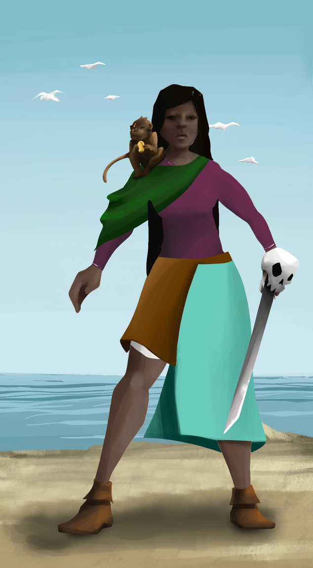 AlgoSeas Pirate #27048 NFT on Algorand