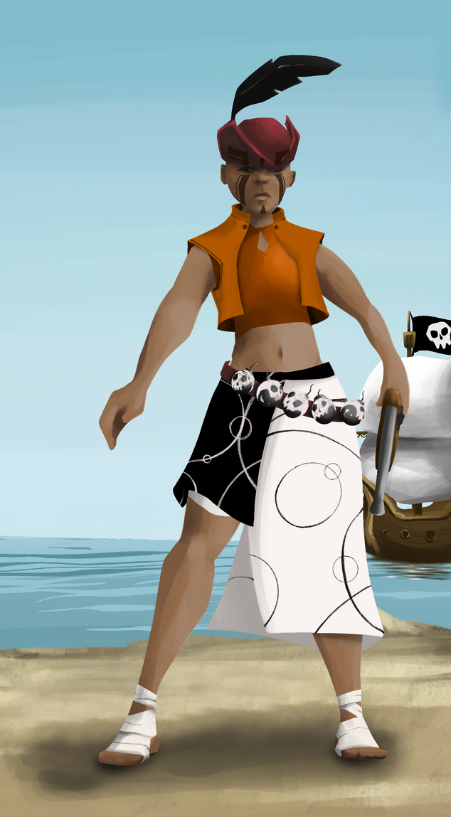 AlgoSeas Pirate #27049 NFT on Algorand