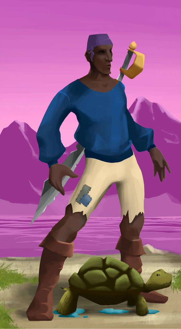 AlgoSeas Pirate #27057 NFT on Algorand