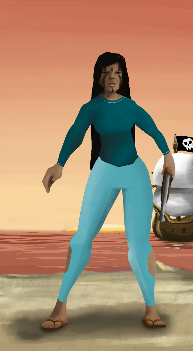 AlgoSeas Pirate #27066 NFT on Algorand