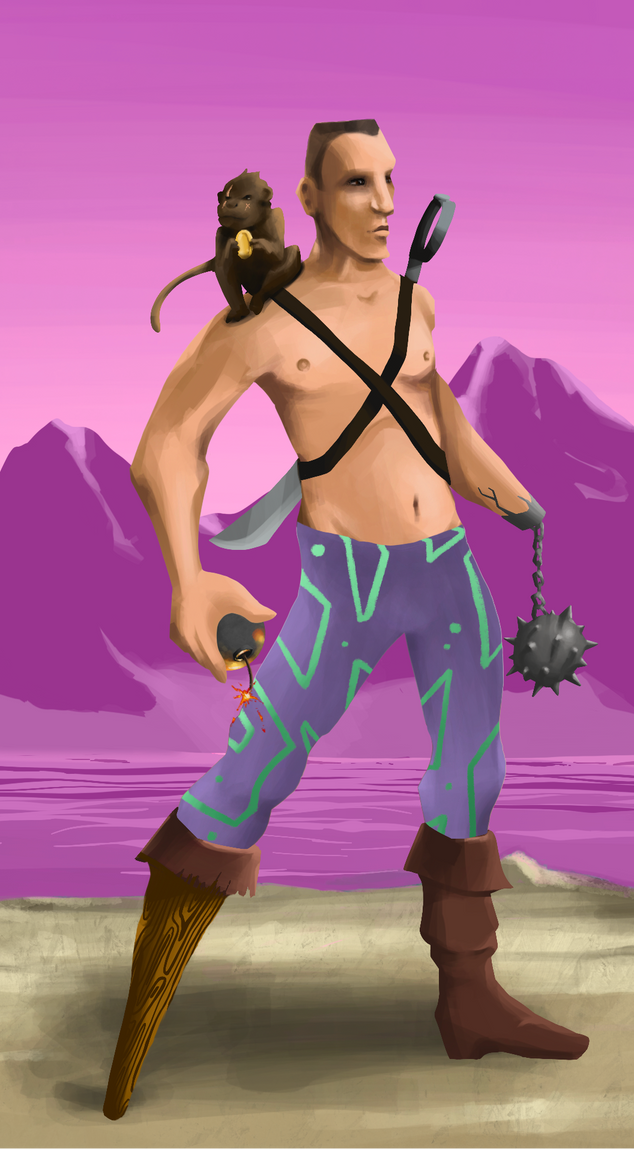 AlgoSeas Pirate #27075 NFT on Algorand