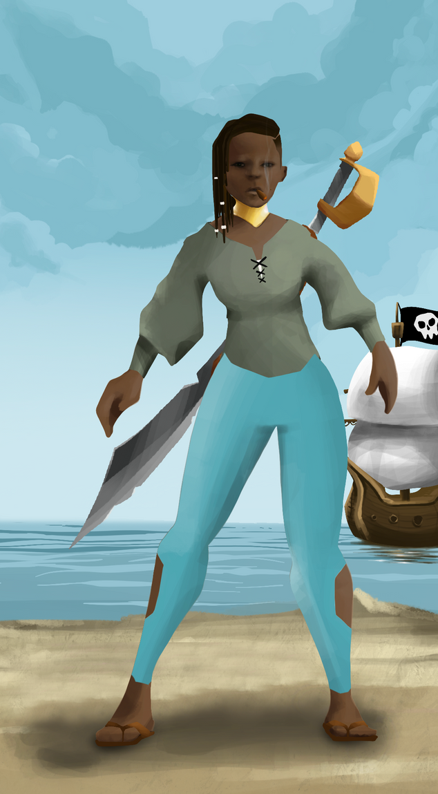 AlgoSeas Pirate #27082 NFT on Algorand