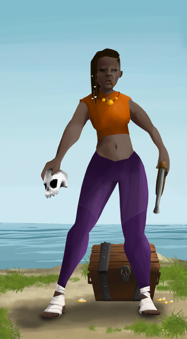 AlgoSeas Pirate #27083 NFT on Algorand