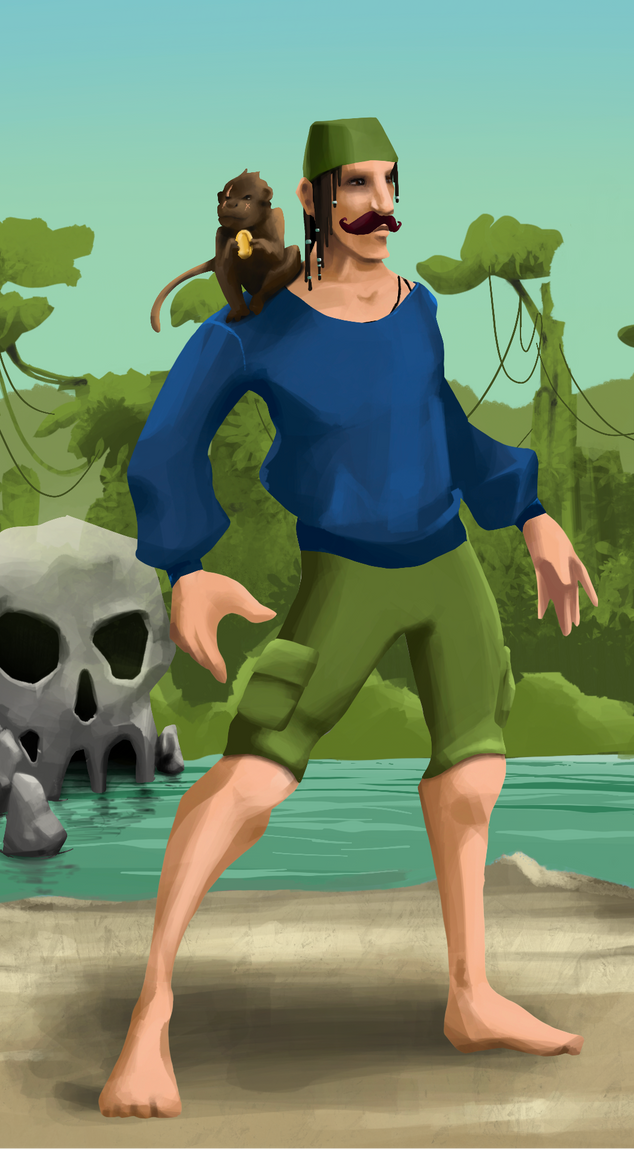 AlgoSeas Pirate #27094 NFT on Algorand