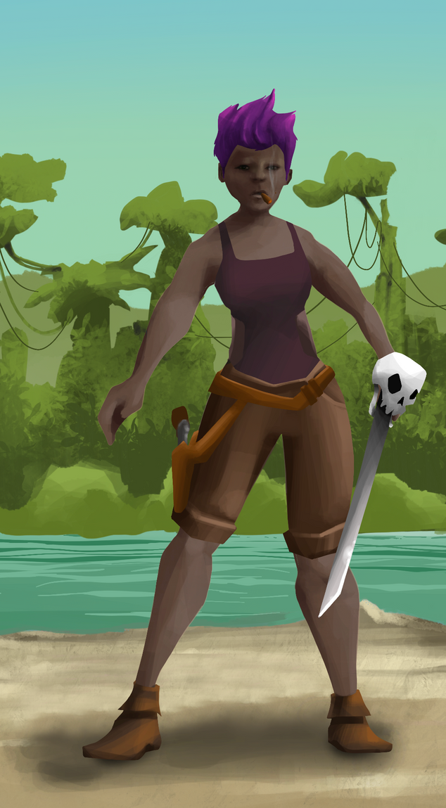 AlgoSeas Pirate #27099 NFT on Algorand