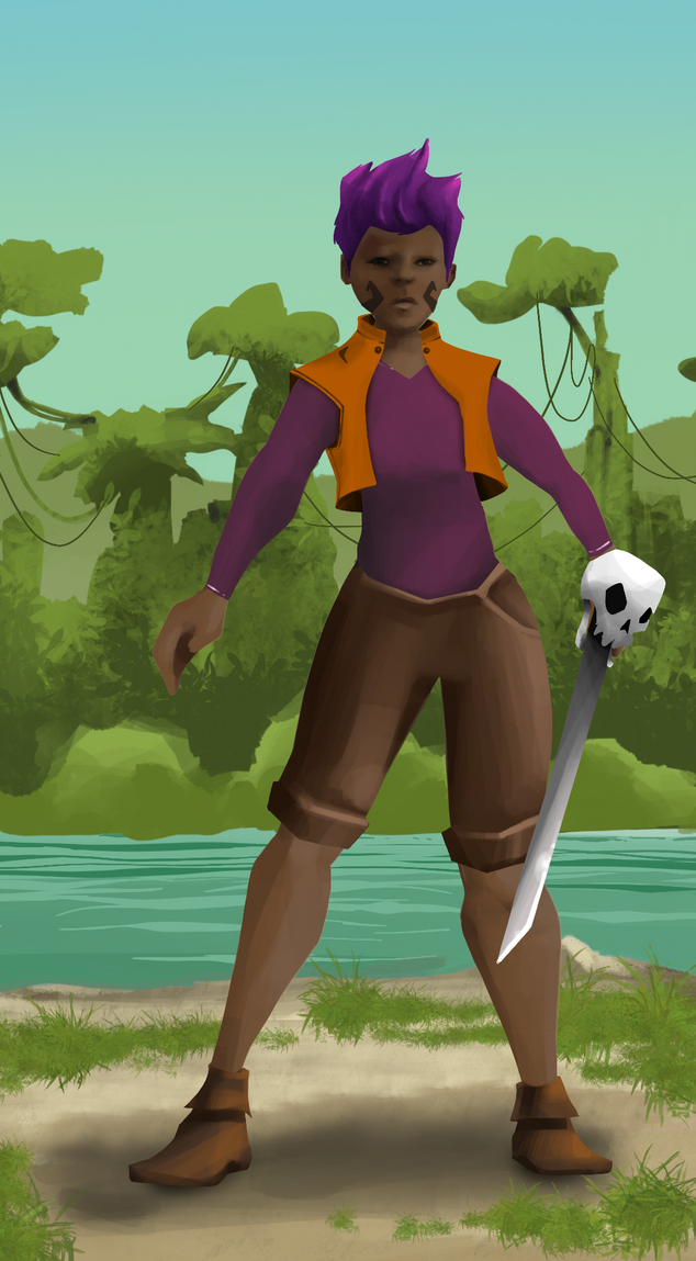 AlgoSeas Pirate #27105 NFT on Algorand