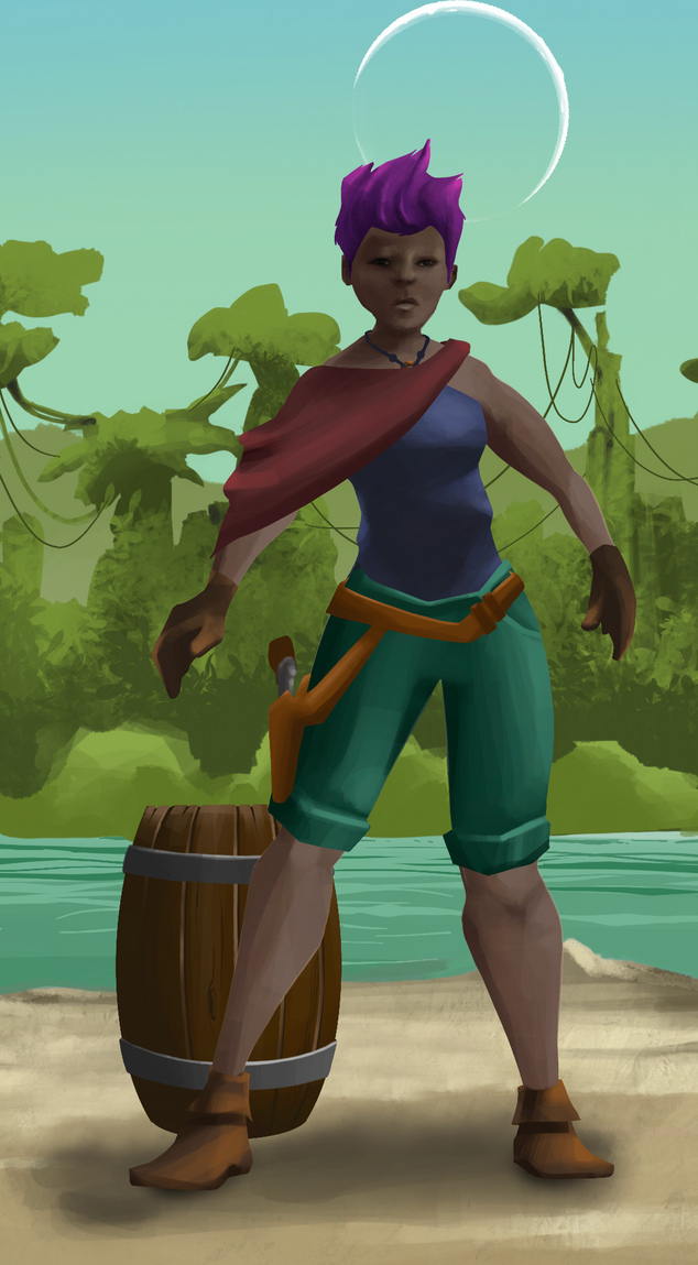 AlgoSeas Pirate #27124 NFT on Algorand