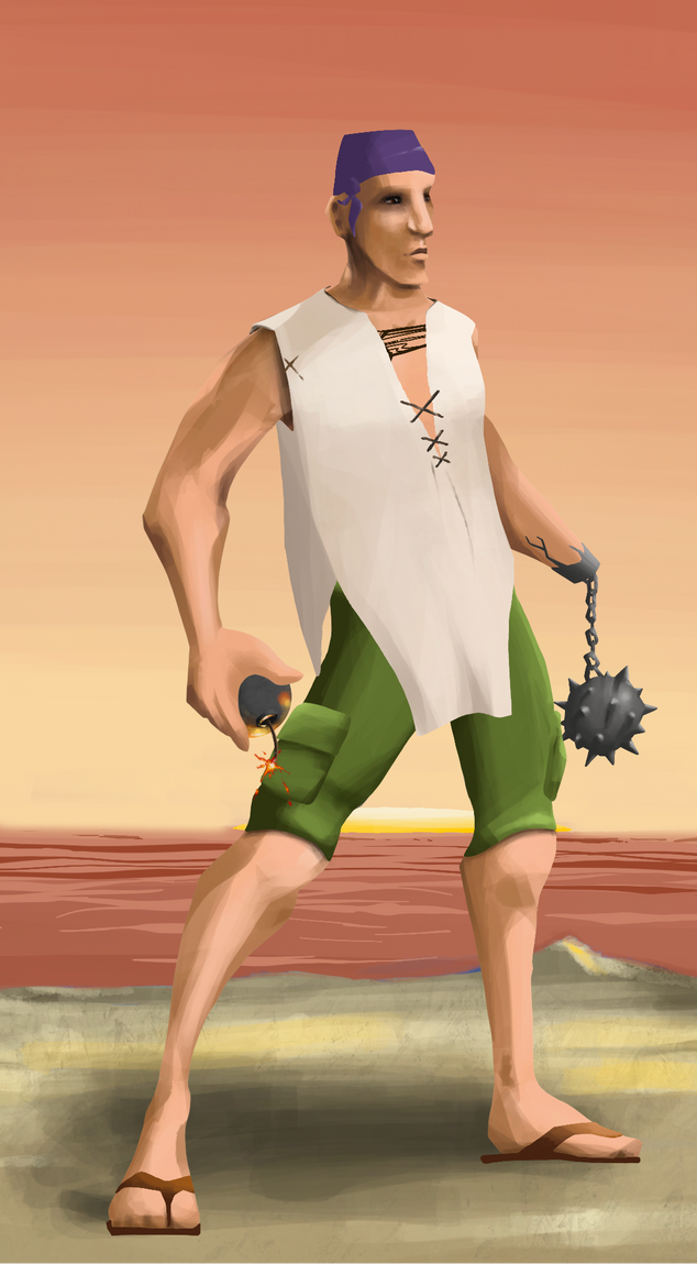 AlgoSeas Pirate #27145 NFT on Algorand