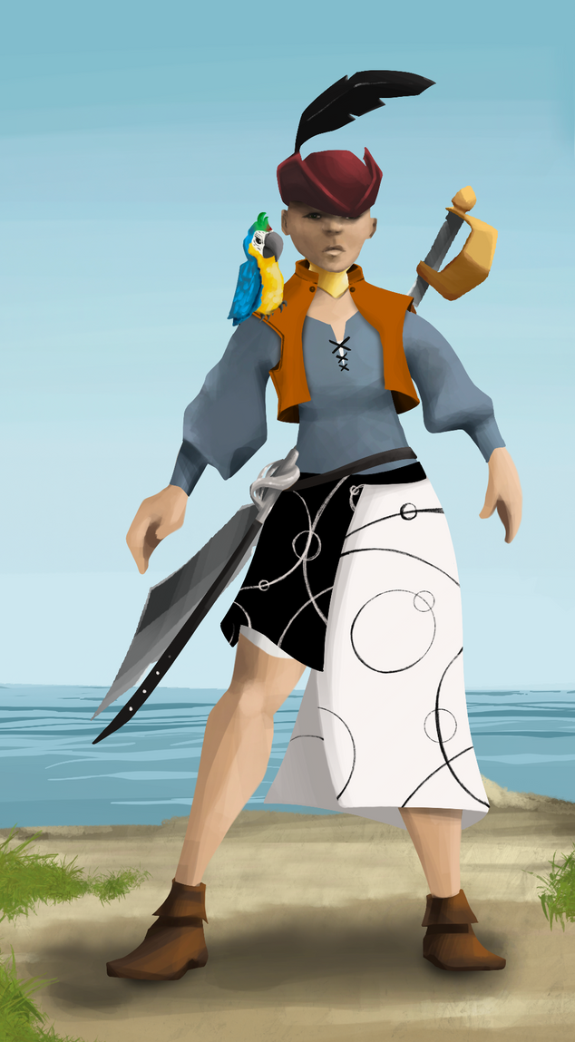 AlgoSeas Pirate #27146 NFT on Algorand