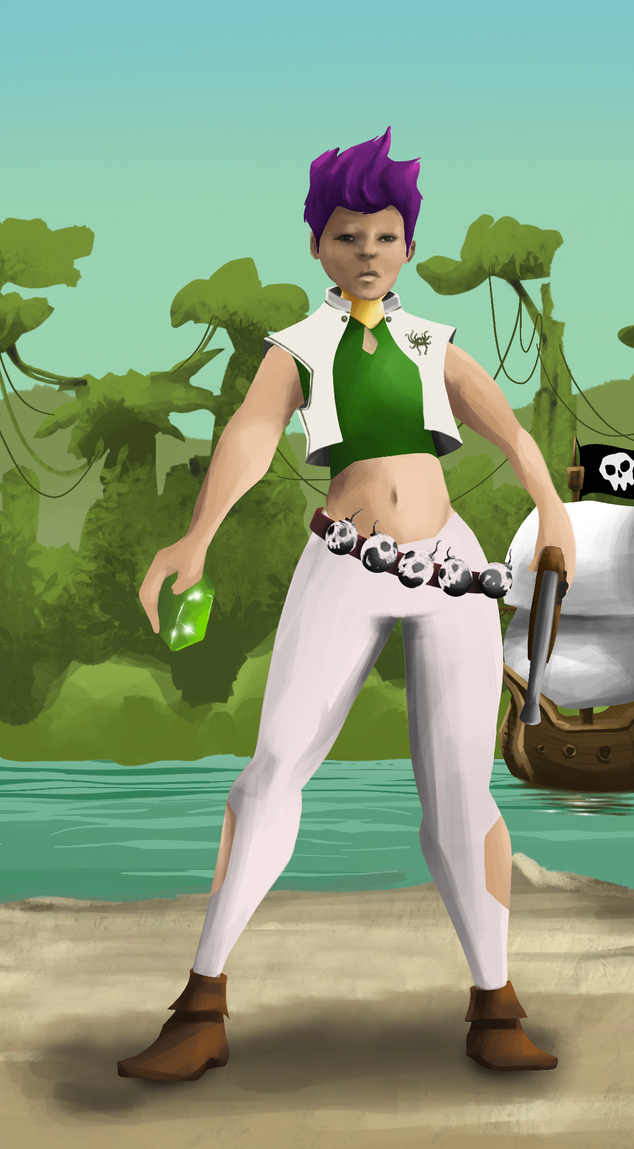 AlgoSeas Pirate #27162 NFT on Algorand