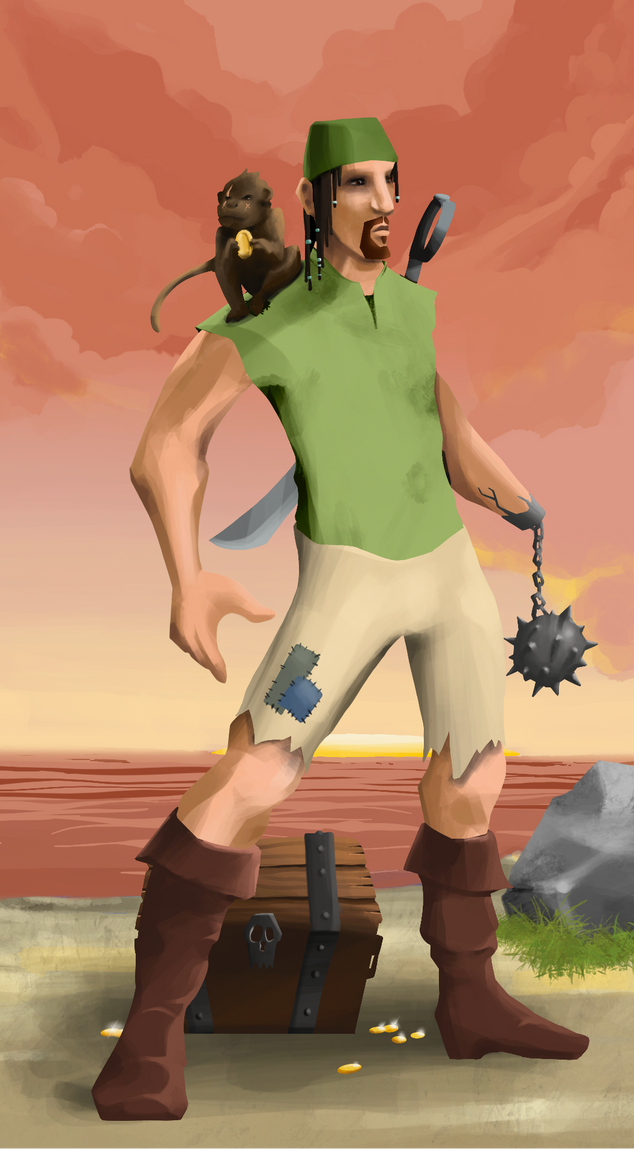 AlgoSeas Pirate #27172 NFT on Algorand