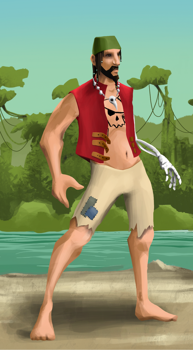 AlgoSeas Pirate #27179 NFT on Algorand