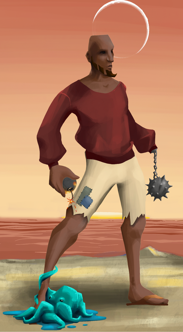 AlgoSeas Pirate #27185 NFT on Algorand