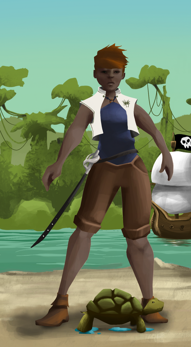 AlgoSeas Pirate #27188 NFT on Algorand