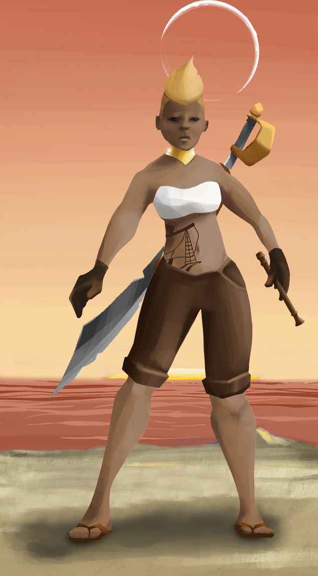 AlgoSeas Pirate #27195 NFT on Algorand