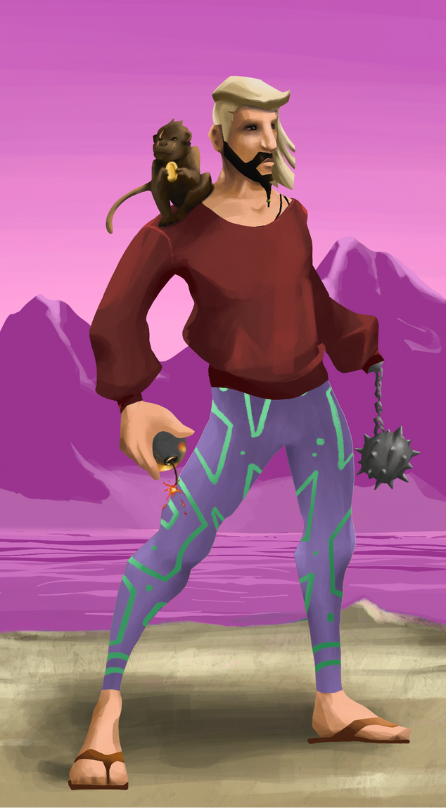 AlgoSeas Pirate #27197 NFT on Algorand