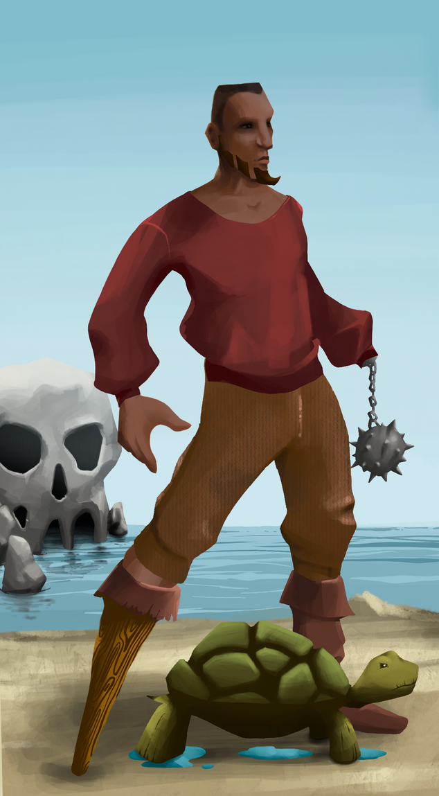 AlgoSeas Pirate #27199 NFT on Algorand