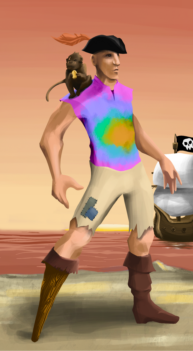 AlgoSeas Pirate #2720 NFT on Algorand