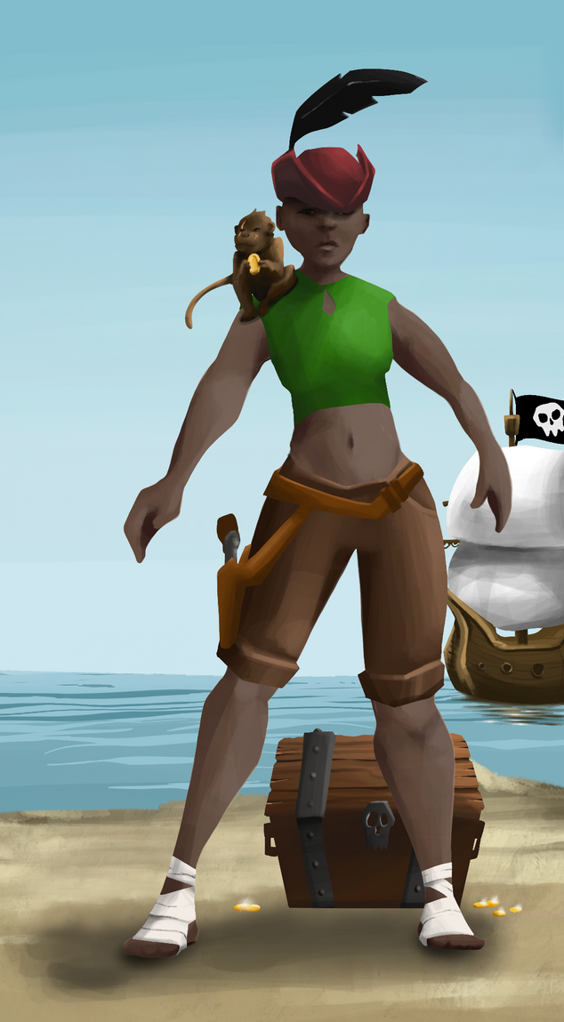 AlgoSeas Pirate #27218 NFT on Algorand