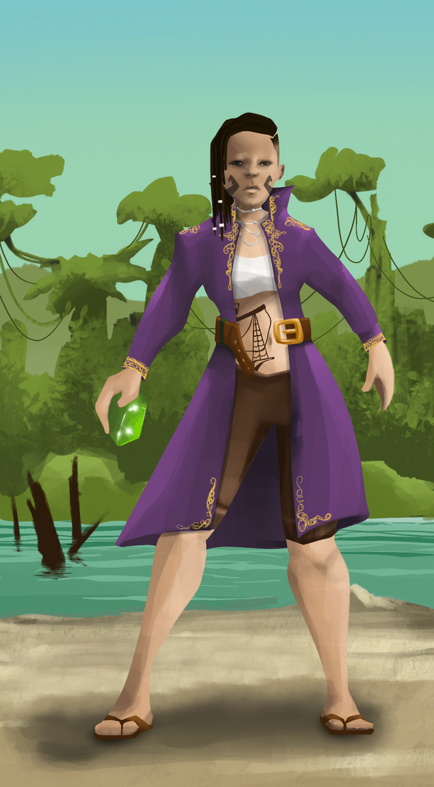 AlgoSeas Pirate #27220 NFT on Algorand