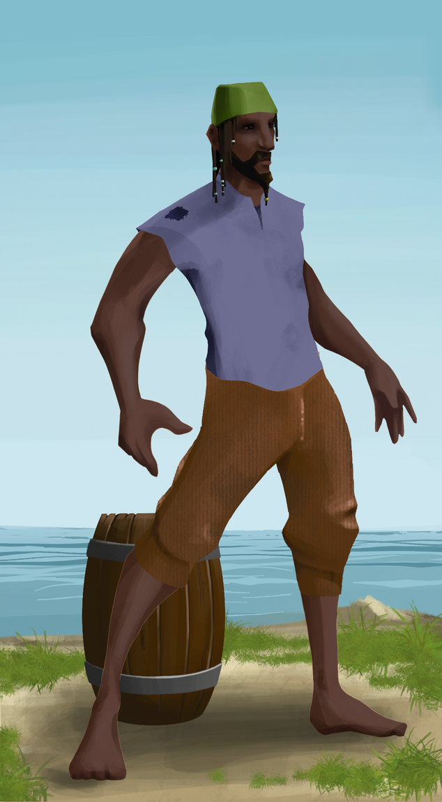 AlgoSeas Pirate #27221 NFT on Algorand