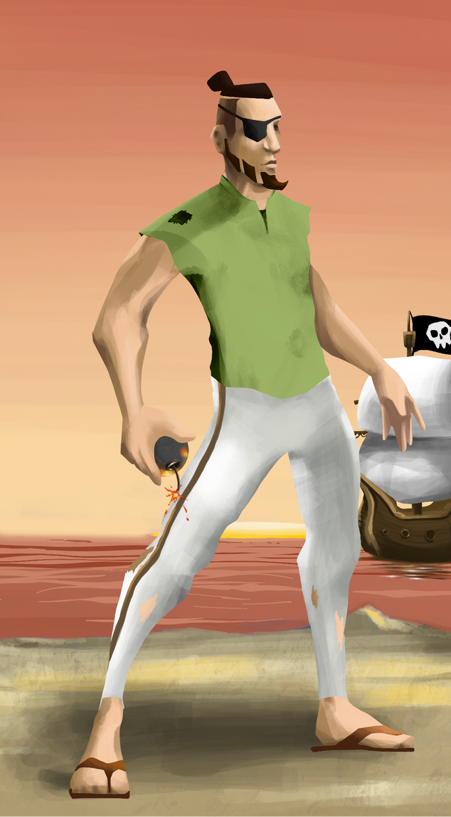 AlgoSeas Pirate #27235 NFT on Algorand