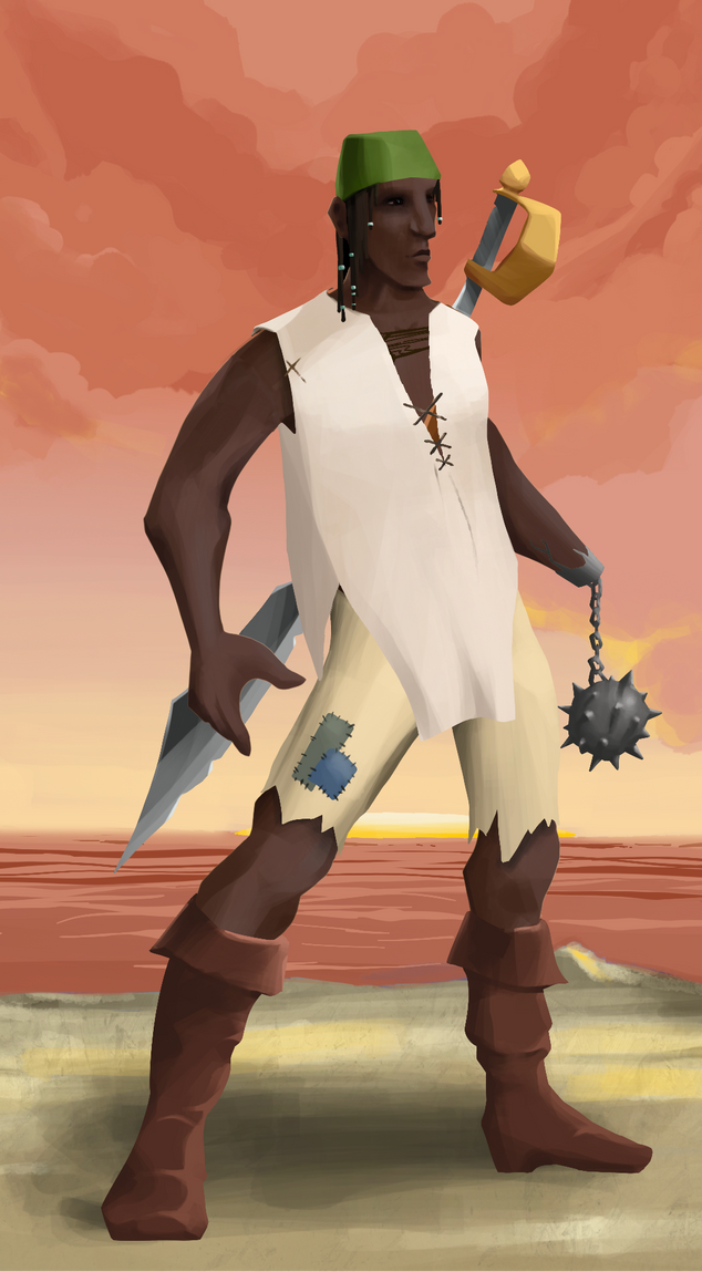 AlgoSeas Pirate #27238 NFT on Algorand